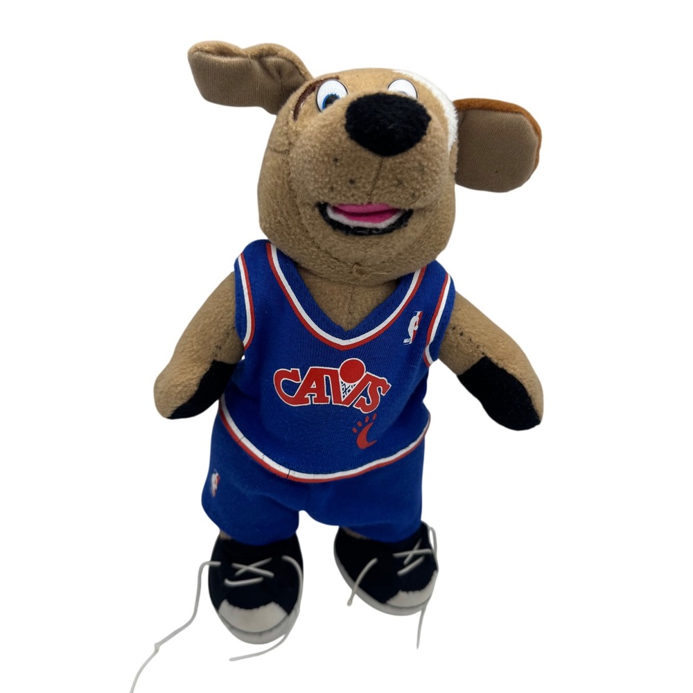 NBA Cleveland Cavaliers Moondog Mascot Plush Forever Collectibles Jersey 10"